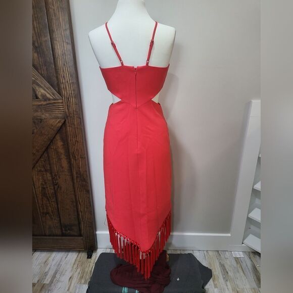 Likely ALDINA DRESS NWT size 4 color Bittersweet (red) - Picture 4 of 5